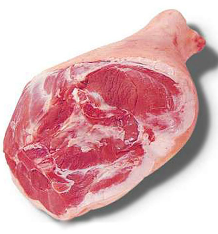 Окіст свинний з кісткою, охолоджений, ДСТУ 4590, 1 кг